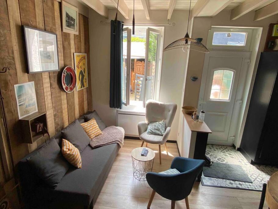 Yport, Maison De Pecheur Avec Jolie Terrasse. エクステリア 写真